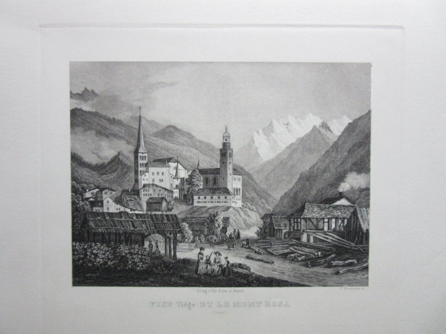 Stiche: VISP AQUATINTA – Gebraucht aus Gersau von grafik-kunst 1