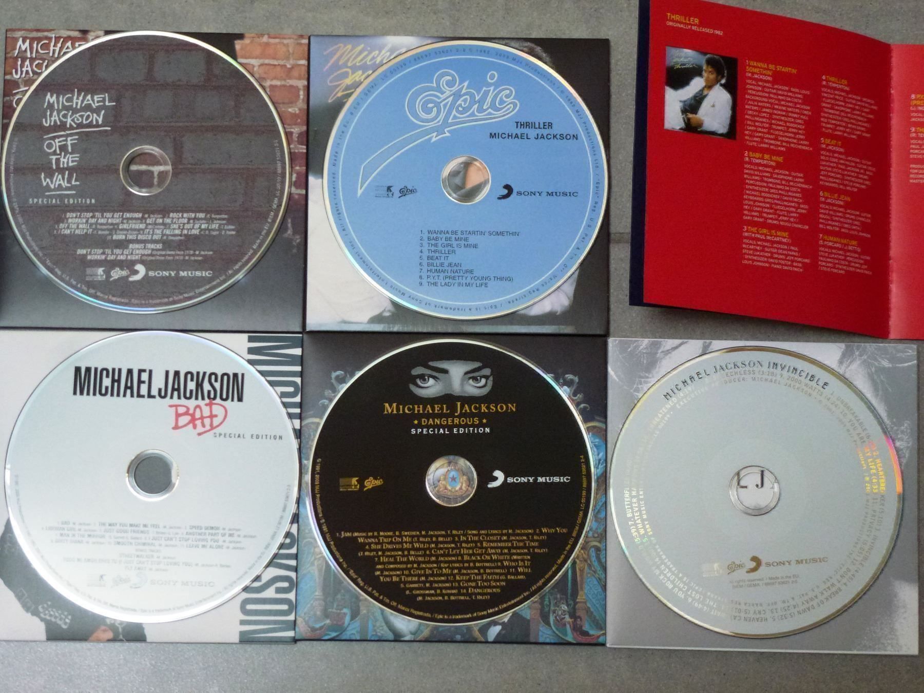 CD: Michael Jackson - The Collection 5CDs 2009 – Usato da Tübach venduto da JamesStone 4