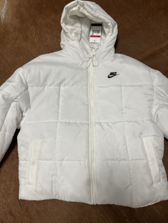 Nike Therma-FIT Winterjacke, weiss, Grösse L, Neu!