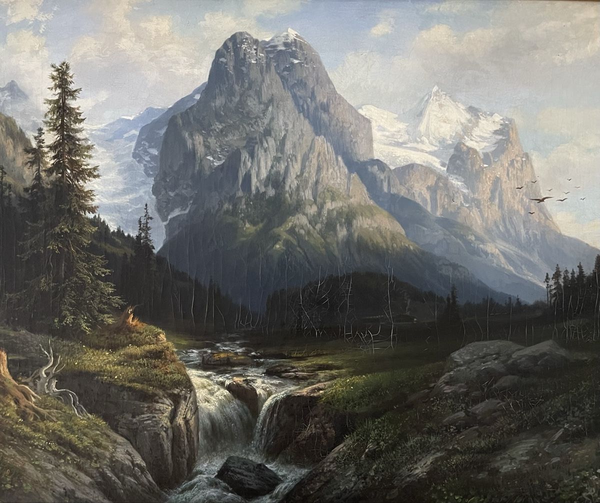 Dipinti: Ernst I Hodel (1852-1902) – Usato da Grosshöchstetten venduto da Perle1951 3
