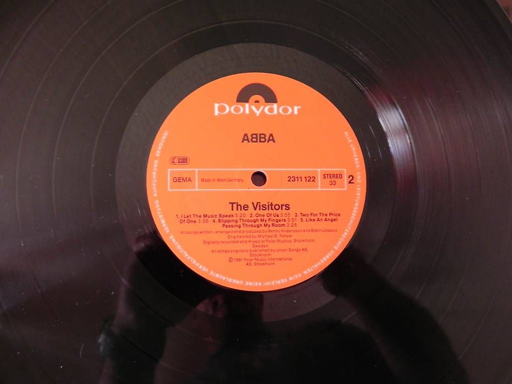 Dischi in vinile: Abba - The Visitors - Lp – Usato da la Chaux-de-Fonds venduto da Lampe 2