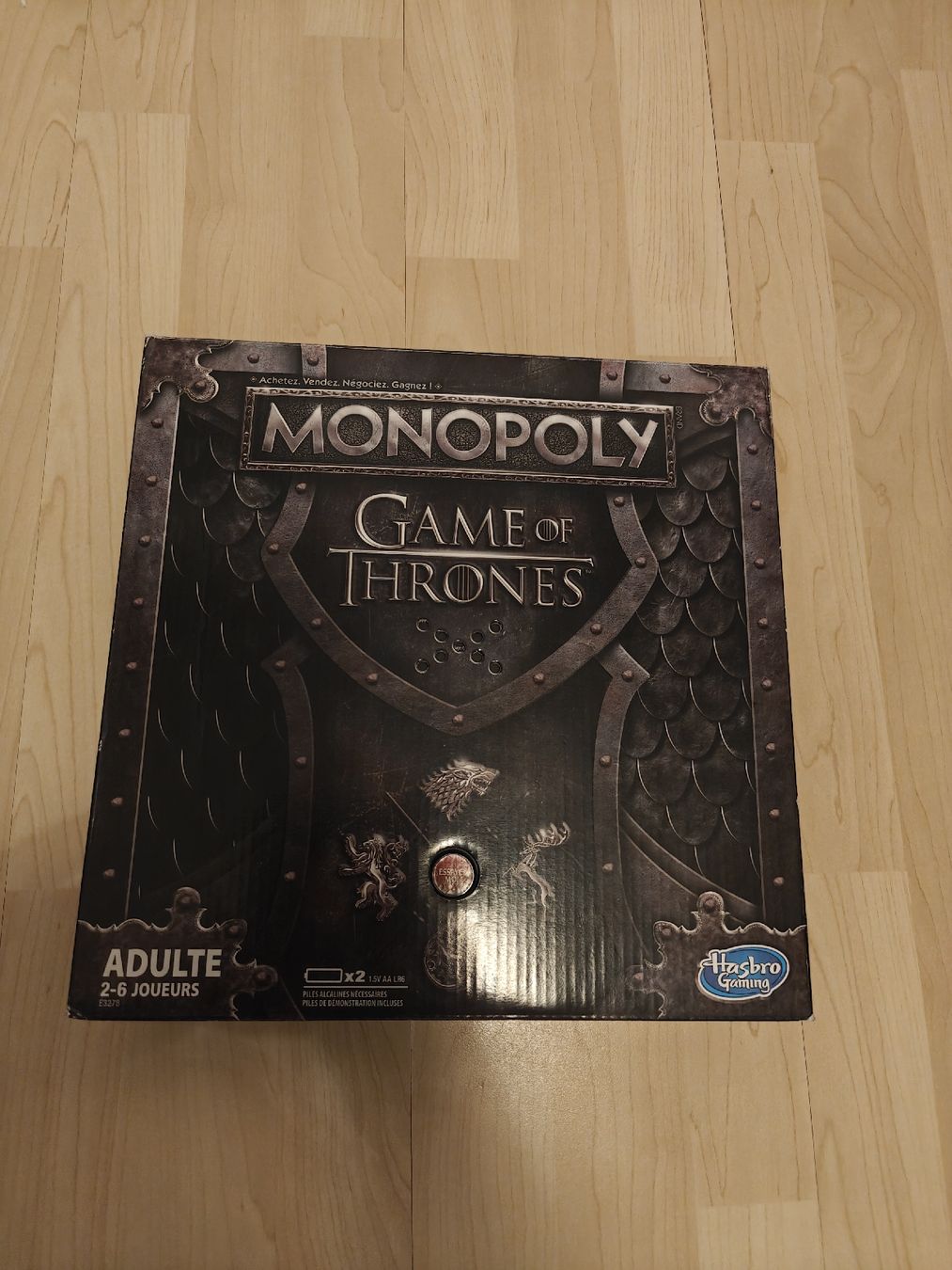 Hasbro Giochi: Monopoly Game of Thrones - Français – Nuovo (secondo la descrizione) da Schlieren venduto da fgr_bz6s