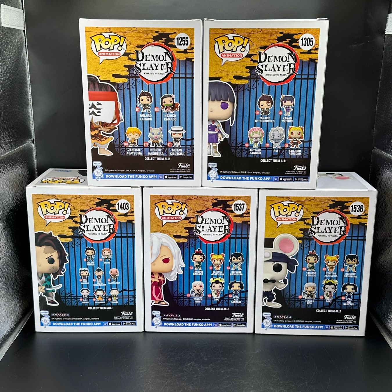 Funko Figuren: Funko Pop! Damon Slayer 5Stk Sammlung – Gebraucht aus Düdingen von Nerdworld 1