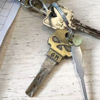 Porte-clés Tête de Mort HD J005