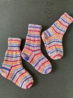 Chaussettes tricotées main, 3 paires,100% laine taille 36-38