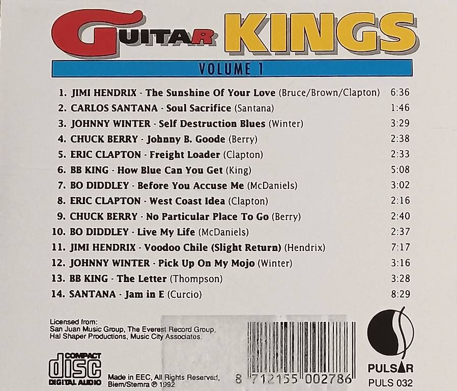 CD: 🎵 CD - Guitar Kings – Usato da Matzingen venduto da zingana 2