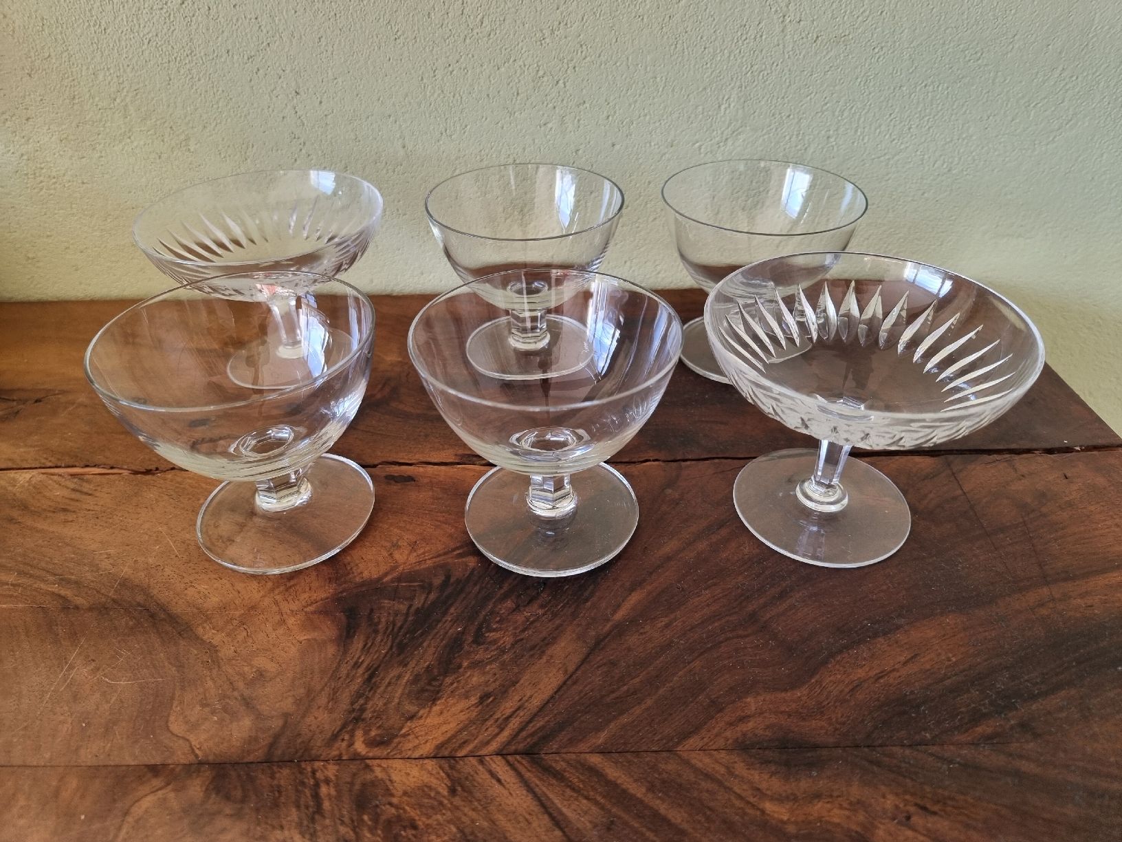 Gläser: 6 Vintage Champagner Gläser Dessertgläser – Gebraucht aus himmelried von bribuli 2