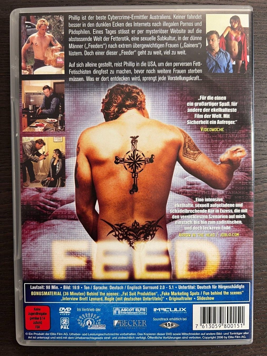 Tutti i DVDs: Feed - Friss und stirb – Usato da Zürich venduto da FilmFreunde 1