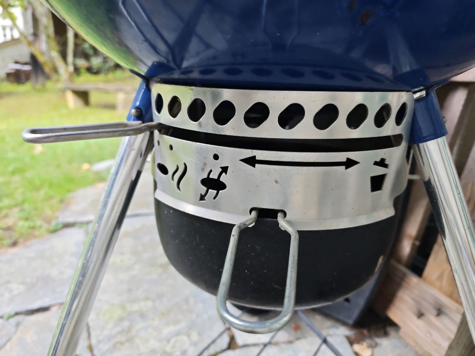 Griglie: Barbecue bleu occasion weber  – Usato da Lausanne 25 venduto da nlm 4