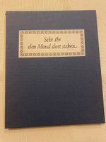 Seht Ihr den Mond stehen Buch Gedicht Abendlied Claudius