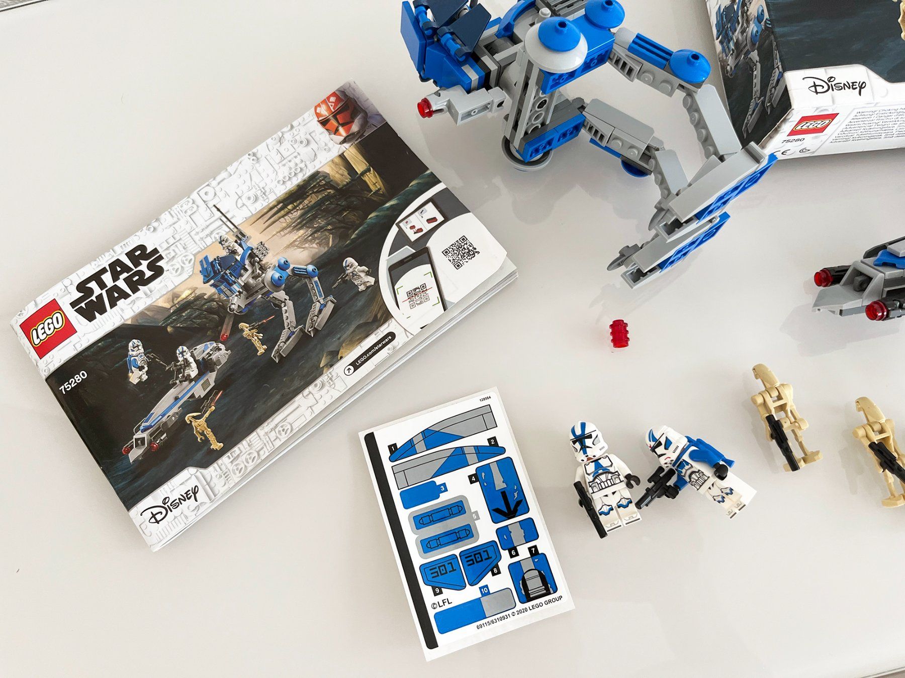 Lego Baukästen: LEGO Star Wars 75280 501st Legion Clone Troopers - Complete – Neu (gemäss Beschreibung) aus Lausanne von BeyondStories 3