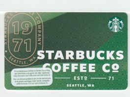 Carte cadeau Starbucks / avec " I "