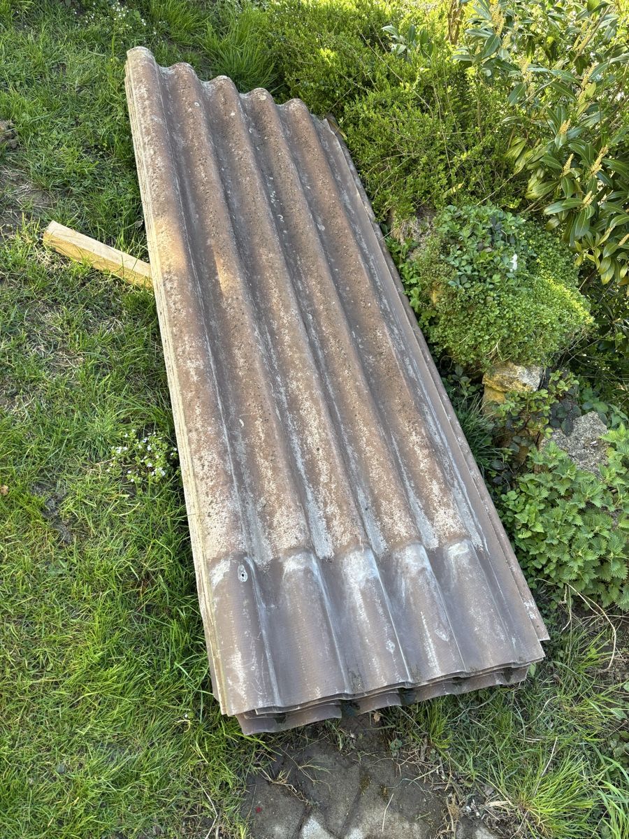 Eternit Servierplatten: Eternit Wellplatten / Welleternit noch 4 Stück – Gebraucht aus Wegenstetten von mcfly321 1