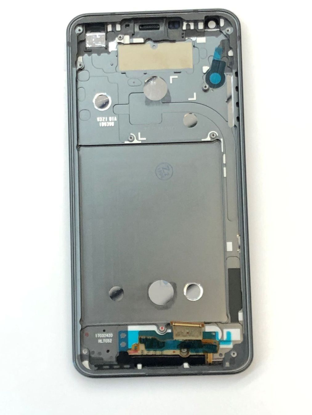 LG Telefoni cellulari / Smartphones: LG G6 Display mit Rahmen schwarz – Nuovo e nell'imballaggio originale da bern venduto da reptechnic