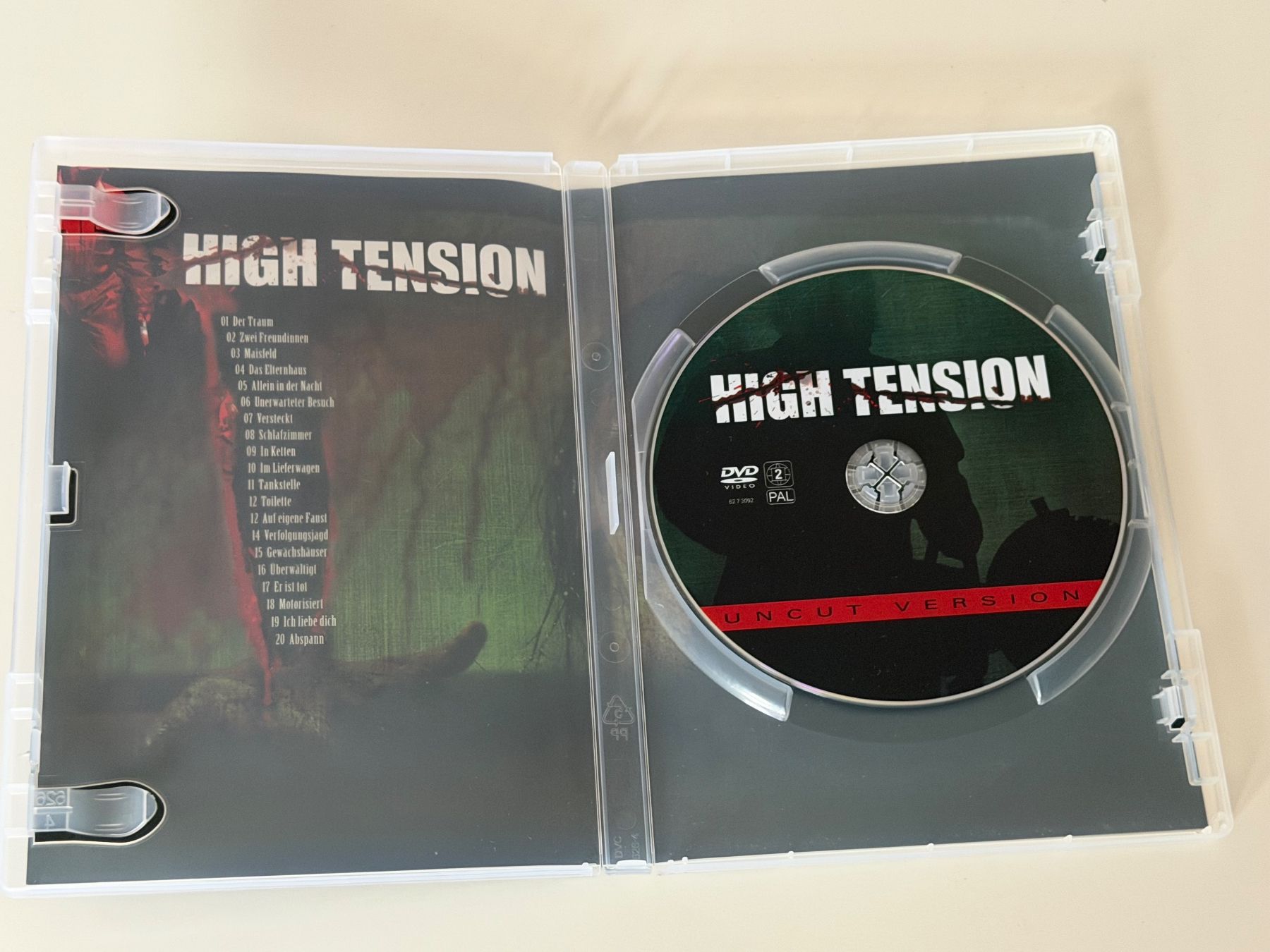 Tous les DVDs: DVD High Tension - UNCUT – D'occasion à Altstätten SG par sheamus 2