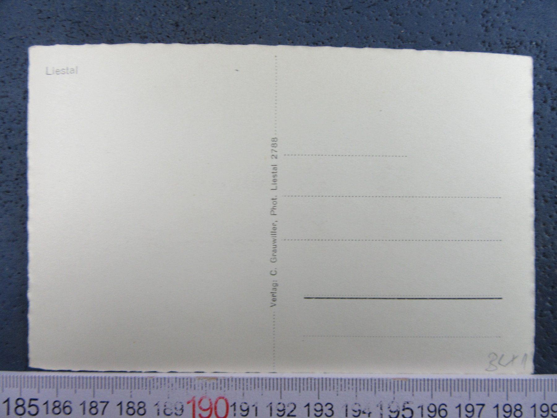 Cartoline postali: LIESTAL BL AK TOTALANSICHT – Usato da Ettingen venduto da Hausi4711 1