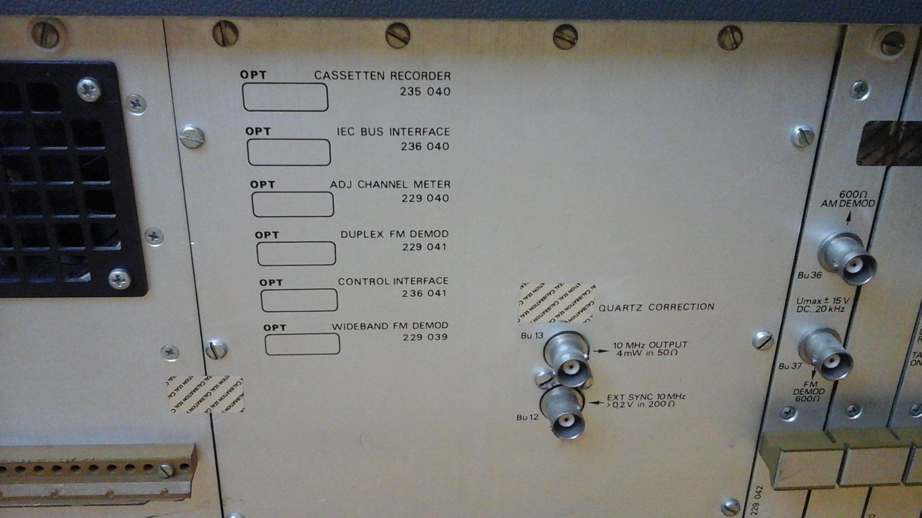 Radiocomunicazione: Schlumberger SOLARTRON Stabilock 4040 Communication Test Set – Usato da Farnern venduto da Radiovox 8
