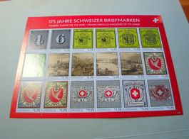 Grenada, Bogen 175 Jahre Schweizer Briefmarken **, 2020