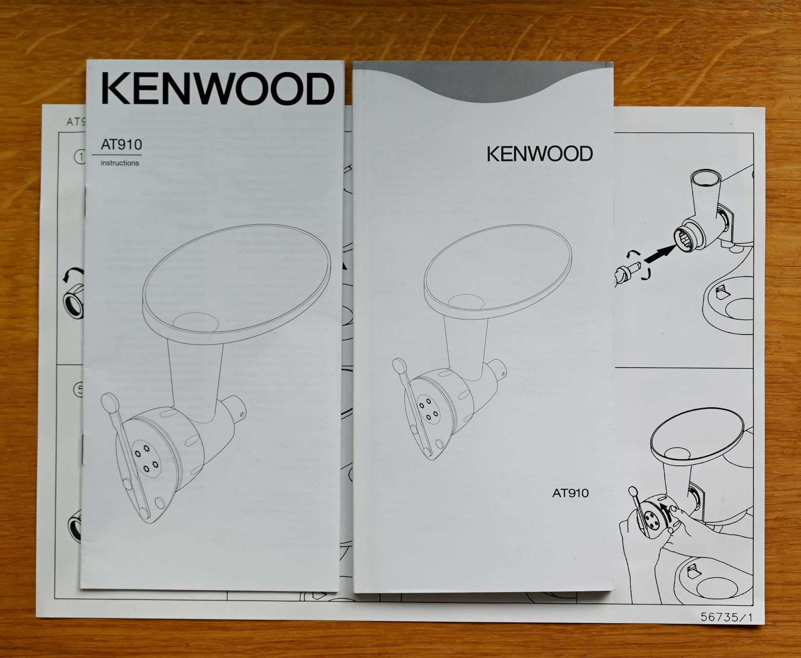 Kenwood Elettrodomestici da cucina: Kenwood AT910 Profi-Nudelaufsatz – Usato da Bern venduto da Mydogonline 5