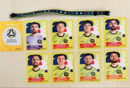 🇦🇺⚽️ Panini WM 2026 Australien Sticker + Armband🍀