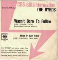 Byrds - Wasn't Born To Follow GARAGE