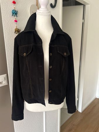 Jacke schwarz von Flash Jeans  Gr. 38