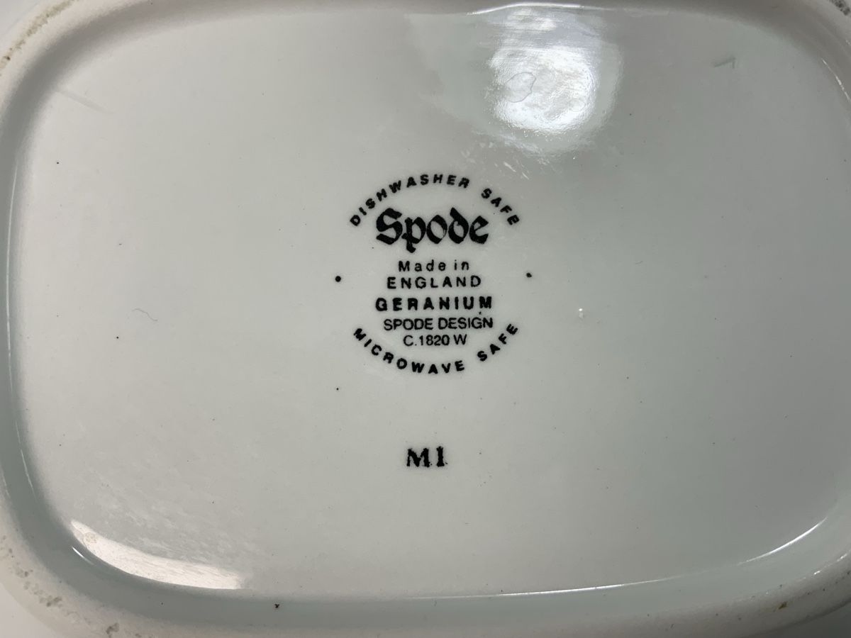 Teiere: Englische Teekanne, Spode Geranium blau – Usato da Erlach venduto da silvia3235 8