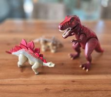 3x Playmobil Dino Rise "T-Rex, Stegosaurus, Ankylosaurus"