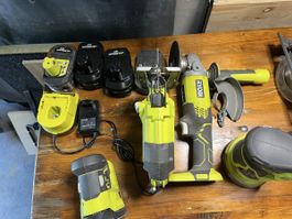 Ryobi ACCU Maschinen