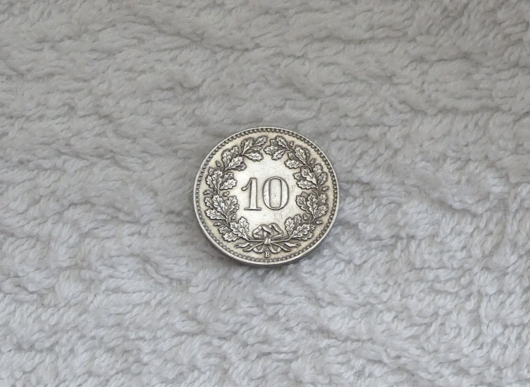 Tutti le monete: 10 centimes/rappen 1952 – Usato da Nyon venduto da Ilmi09 1