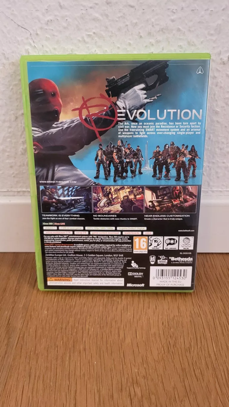 Microsoft Giochi: Xbox 360 - Brink – Usato da Münsingen venduto da DigitaleSpielecke 1