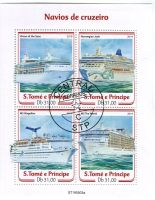 Block "Schiffe". São Tomé und Príncipe
