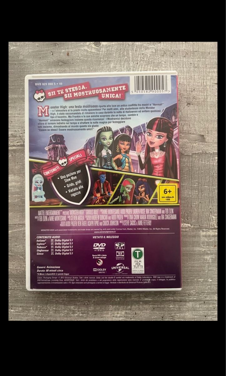 Tutti i DVDs: Monster high – Nuovo (secondo la descrizione) da Osogna venduto da elisa__ks__ 1