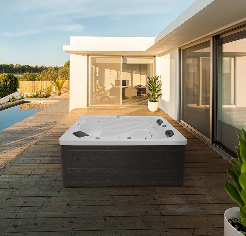 Whirlpool: Outdoor Whirlpool PULLY - OHNE Treppe/Thermoabdeckung – Nuovo e nell'imballaggio originale da Wallenwil venduto da toesstal-vertrieb