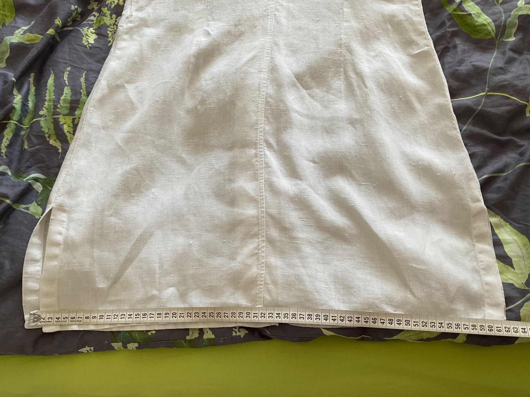 Vestiti: BACKSTAGE 100% Leinen Kleid Gr 4 M weiss – Usato da Urdorf venduto da alda02 8