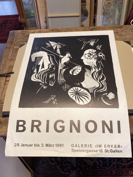 (rg) BRIGNONI Serge Plakat 1961 1
