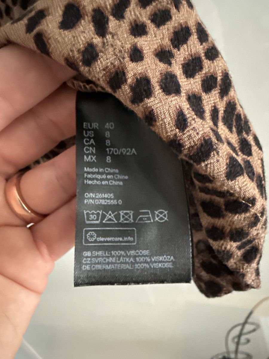 H&M Vestiti: Leokleid 100%Viskose Gr.40 – Usato da Winkel venduto da _OachKatzerl_ 1