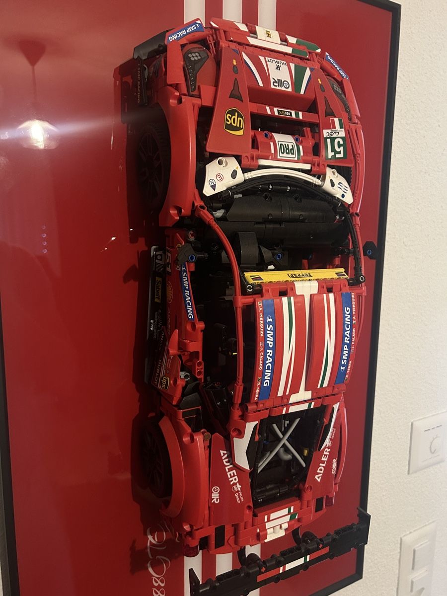 Lego Baukästen: Lego Technic Ferrari 488 GTE mit Rahmen  – Gebraucht aus Seon von knt_1717 2