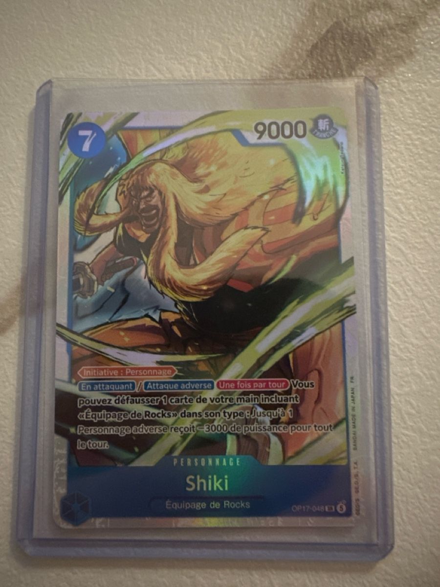 Bandai Carte collezionabili: Carte One Piece Shiki – Nuovo (secondo la descrizione) da La Chaux-de-Fonds venduto da Fooleee
