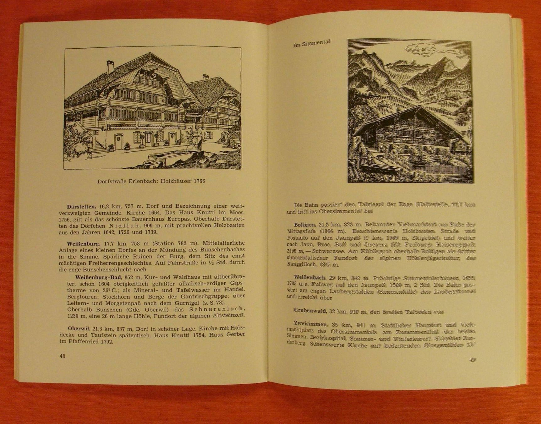 Bücher: SPIEZ BERNER OBERLAND, 1956 – Gebraucht aus Grüningen von Kartensammler 3