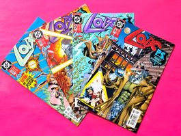 Lobo Comic 4er-Set Nr. 8, 9, 10, 11 (1998) - Dino Verlag