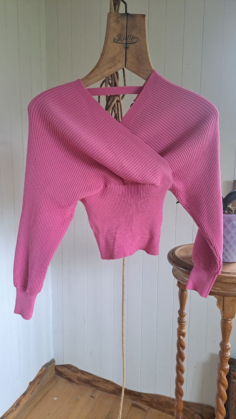 Maglioni & Felpe: NO SECRETS MILANO cropped CacheCœur Strickpullover Pulli S M – Usato da Mollis venduto da Fauchi99 8