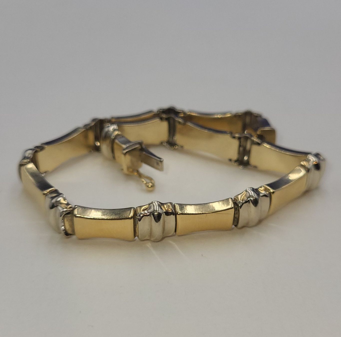 Bracciali & Braccialetti: Gold 585 Bicolour Armband – Usato da Wald ZH venduto da Aniade 6
