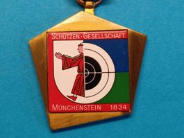 Münchenstein Fahnenweih Schiessen 1975  (S159)