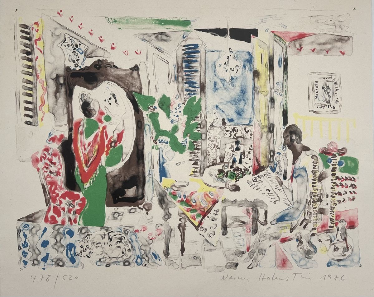 Grafica & Litografie: Werner Holenstein, handsigniert, nummeriert – Usato da Rain venduto da Pic-Ass 1
