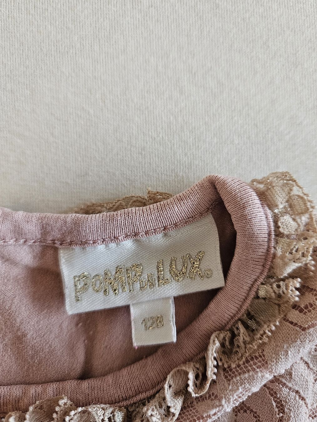 Camicette, T-shirt & Top: Bluse, Pomp de Lux, Gr. 128, altrosa – Usato da Zürich venduto da Lejahan77 1