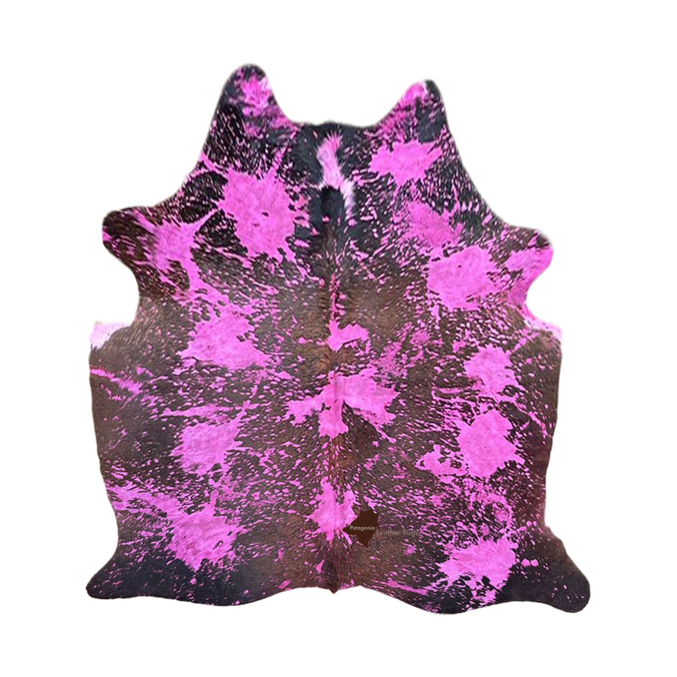Tappeti: echtes Kuhfell Teppich Black/pink – Nuovo e nell'imballaggio originale da Arbedo venduto da patagonialeatherrugs