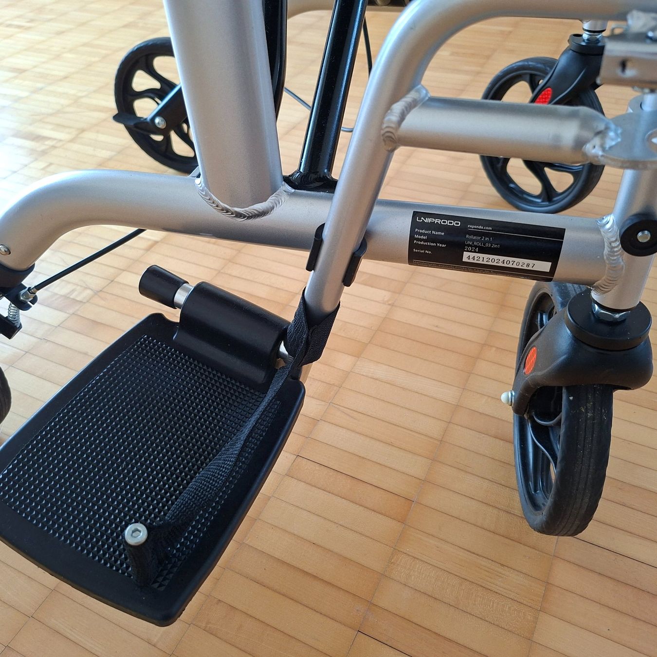 Aides à la marche: Uniprodo 2-in-1 Rollator – D'occasion à Fribourg par Peefric 3