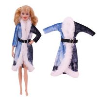 PLÜSCH MANTEL FÜR BARBIE  10101