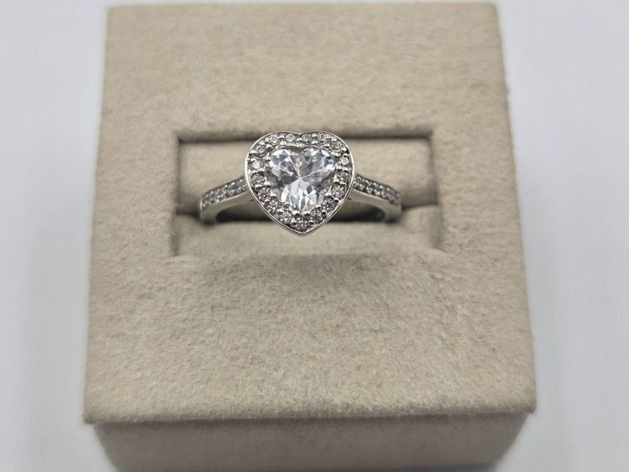 Ringe: Ring Silber 925 Zirkonia Gr. 52 – Neu und originalverpackt aus Zug von gold.schmuck
